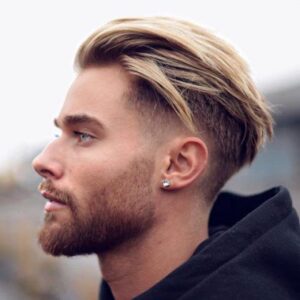 swept back undercut