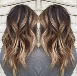 chunky balayage