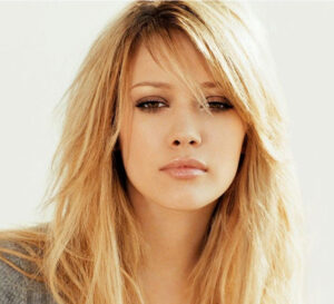 Choppy Side Swept Bangs