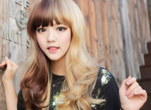 Half Dyed Bangs