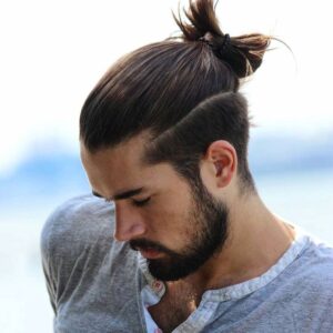 Simple Bun With Undercut