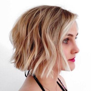 Beachy Blonde Bob