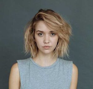 side-swept-messy-bob