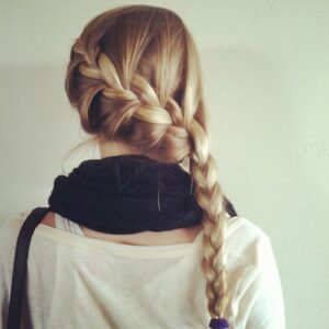 diagonal-french-braid