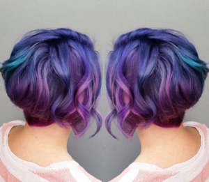 Rainbow Stacked Bob