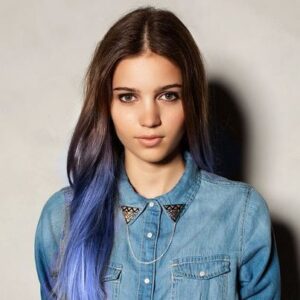 Purplish Blue Ombre