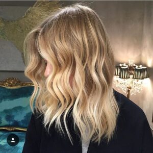 Golden Waves balayage
