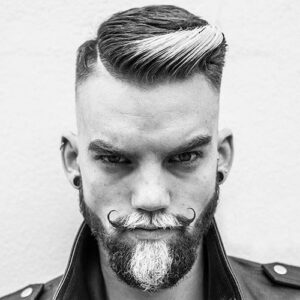 Ultra Hip Hard Part Haircut