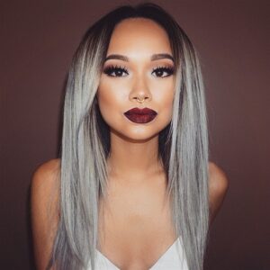 bombshell grey ombre