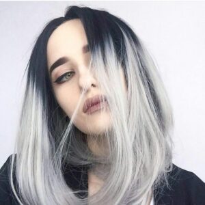 intense high ombre lob