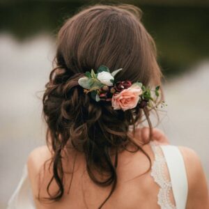 Messy Bridal Bun