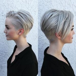 Short Hair With High undercut
