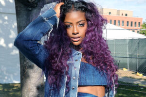 bold ombre curls