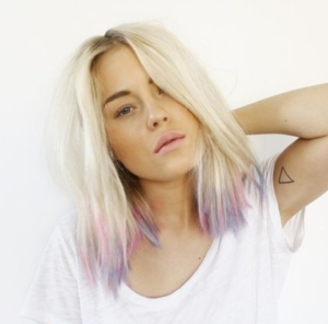 pastel dip dye