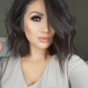 Textured Brown bob