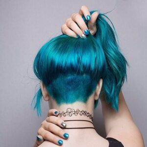teal blues undercut