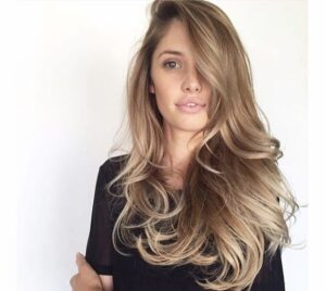 rich sandy blonde