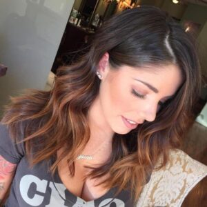 chesntut caramel ombre