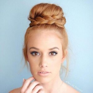 Braided Sock Bun