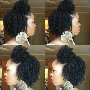 half up wash and go