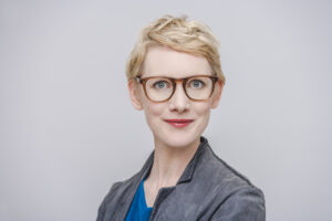 blonde pixie