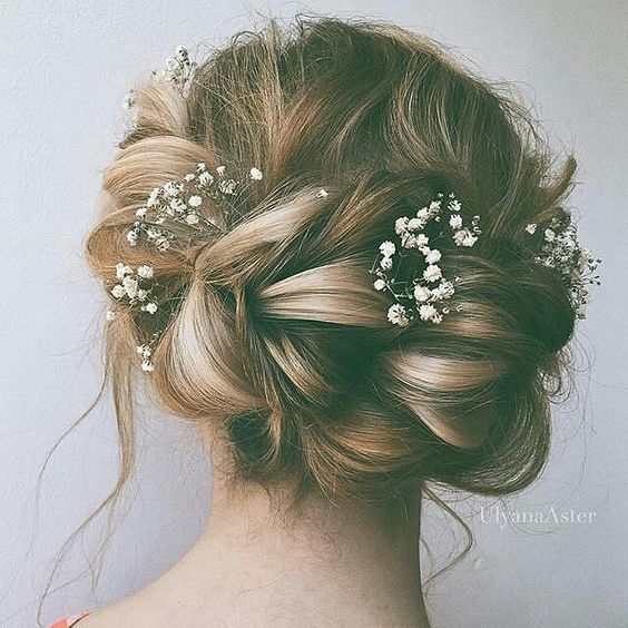 Chunky Braided Bridal Up-Do