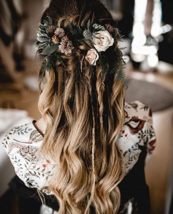Bohemian Style with Multi Braids