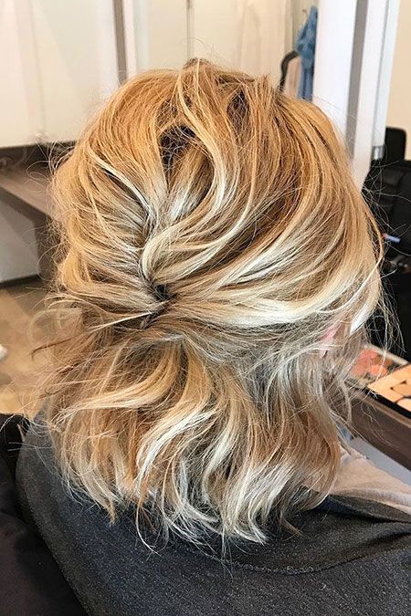 Loosely Braided Up-Do