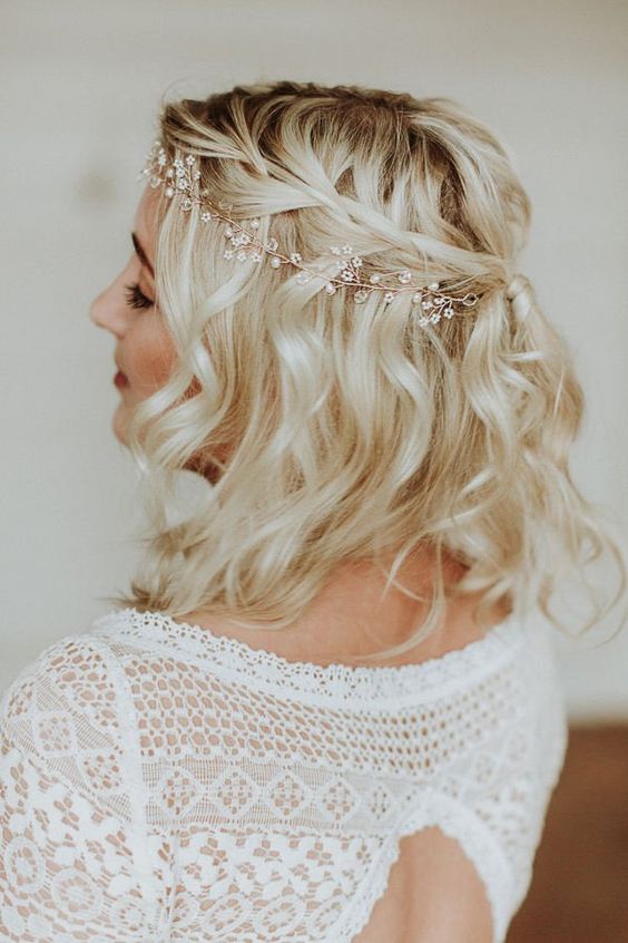 Waterfall Braid for Short Hair