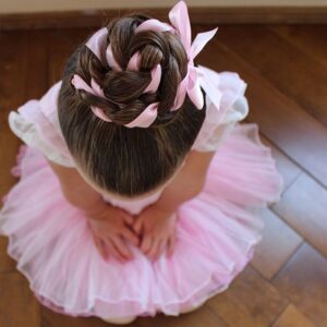 woven ribbon bun 