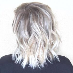 Multi-tonal Ash Blonde Bob