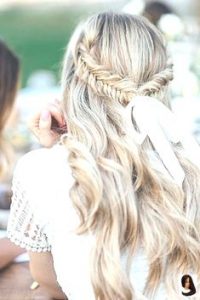 wrapped braids ribbon tie