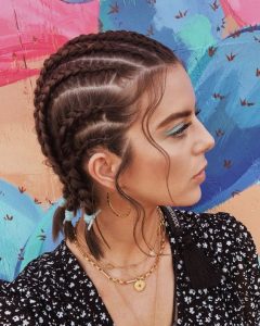 short corn rows