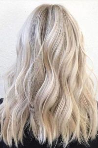 platinum with grey hint