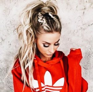 texture ponytail braids