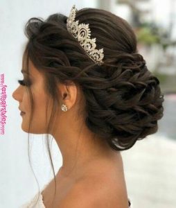 crown quince braided chignon