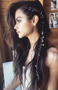 long side braid rings