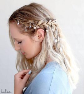metallic star braiding