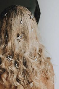 clips in long hair