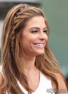maria menunos side braid