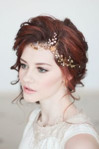 front headpiece bride