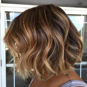 honey brown balayage