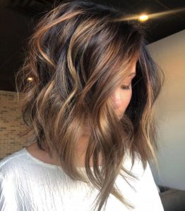 piecey highlights brown