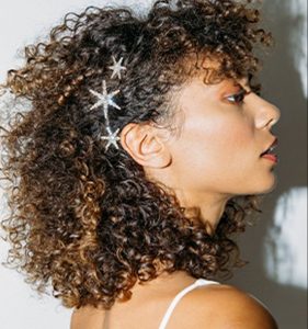 glam clip curly