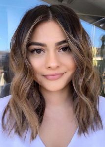 balayage with face frame blonde