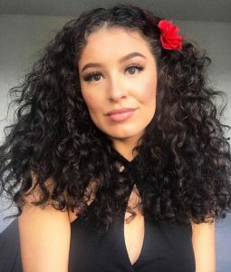 red rose curls