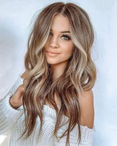 soft caramel hair