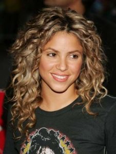 shakira curls
