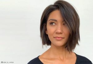 oval asymmetry bob
