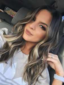peek a boo ombre